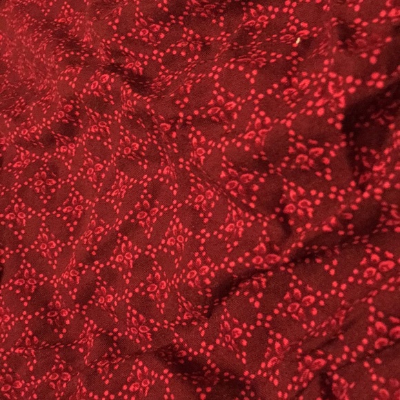 Red patterned romper - Picture 3 of 4